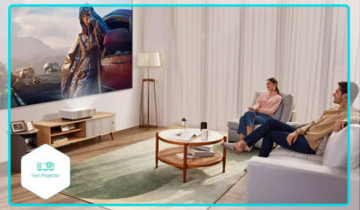 ویدئو پروژکتور بهجای تلویزیون