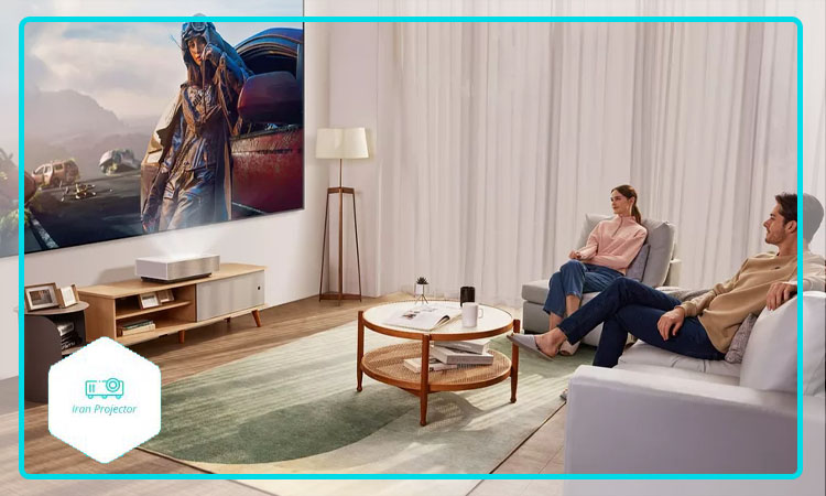 ویدئو پروژکتور به‌جای تلویزیون