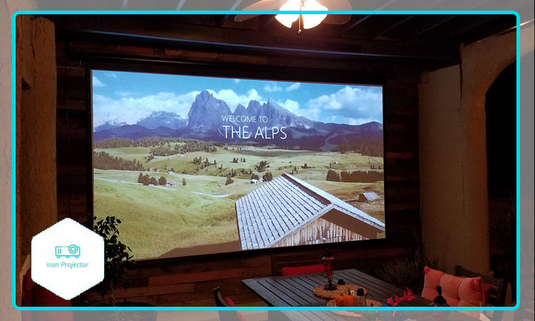 نحوه تعیین اندازه صفحه نمایش پروژکتور