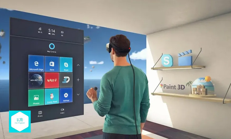 واقعیت افزوده (AR) و ویدئو پروژکتور