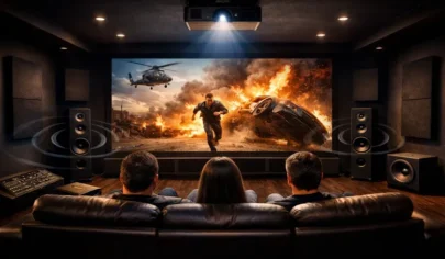 طراحی سینمای خانگی با پروژکتور؛ راهنمای کامل چیدمان حرفه ای از صفر تا اجرا | ایران پروژکتور