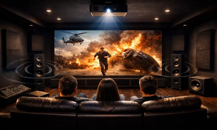 طراحی سینمای خانگی با پروژکتور؛ راهنمای کامل چیدمان حرفه ای از صفر تا اجرا | ایران پروژکتور