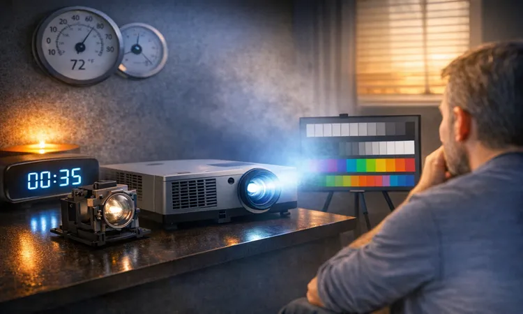 پيش نيازها قبل از شروع کاليبراسيون | ایران پروژکتور