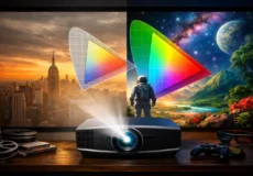 فضای رنگ Rec.709 و DCI-P3 پروژکتور: برای فيلم و بازی کدام مهم است؟ | ایران پروژکتور