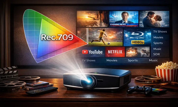 Rec.709 چيست و کجا معيار اصلی محسوب می شود | ایران پروژکتور