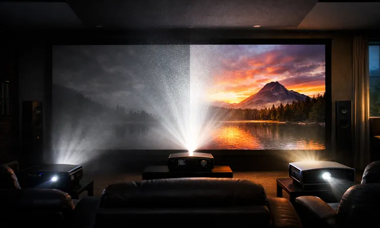 گين (Gain) پرده نمايش چيست؟ انتخاب گين درست برای اتاق روشن و تاريک | ایران پروژکتور