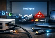 HDMI handshake پروژکتور چرا بدون سيگنال می شود؟ راه حل های مرحله ای | ایران پروژکتور