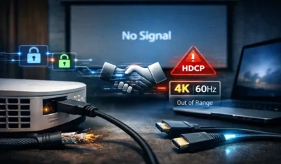 HDMI handshake پروژکتور چرا بدون سيگنال می شود؟ راه حل های مرحله ای | ایران پروژکتور
